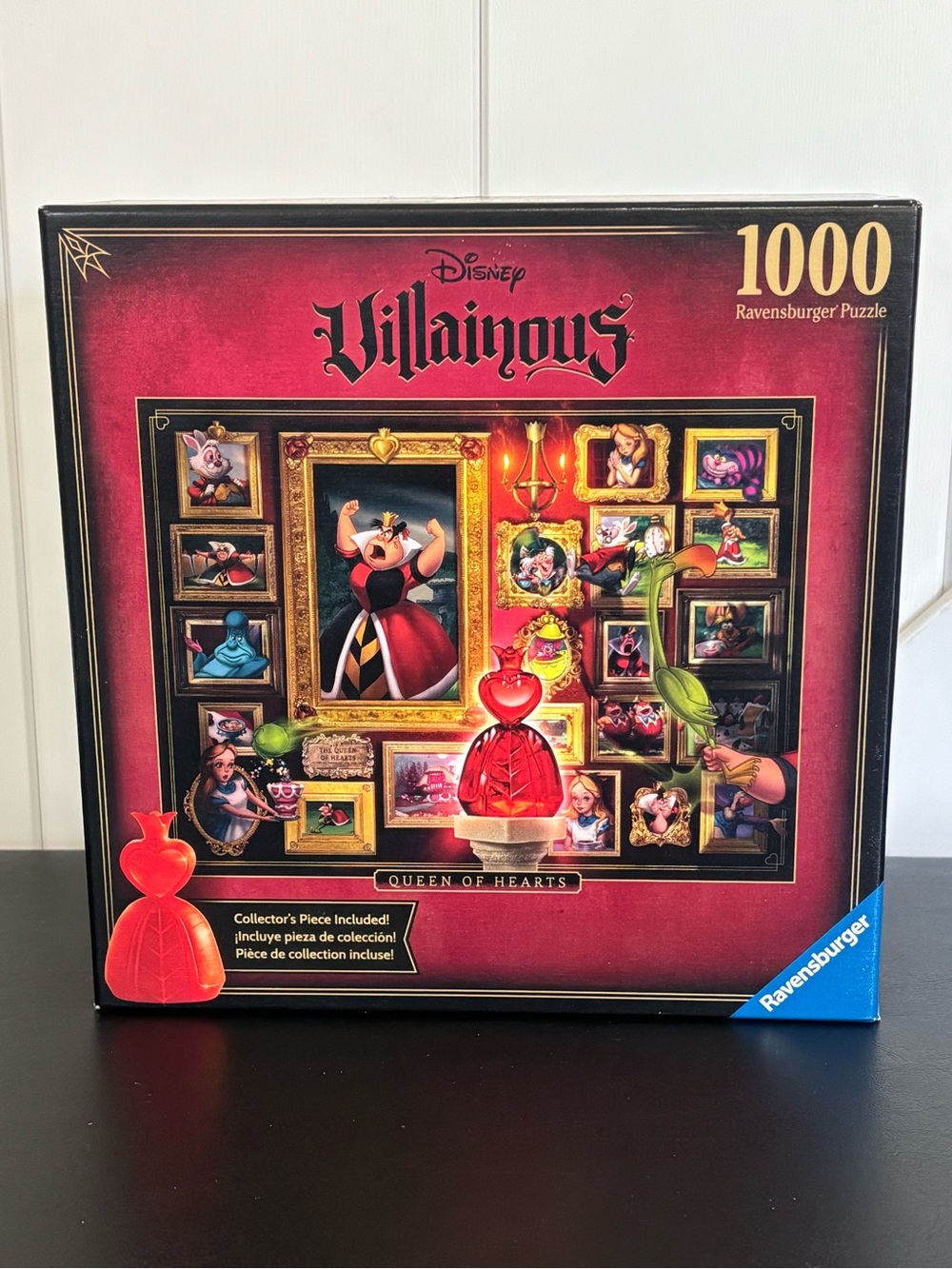 Ravensburger Disney Villainous Queen of Hearts 1000-Piece Puzzle
